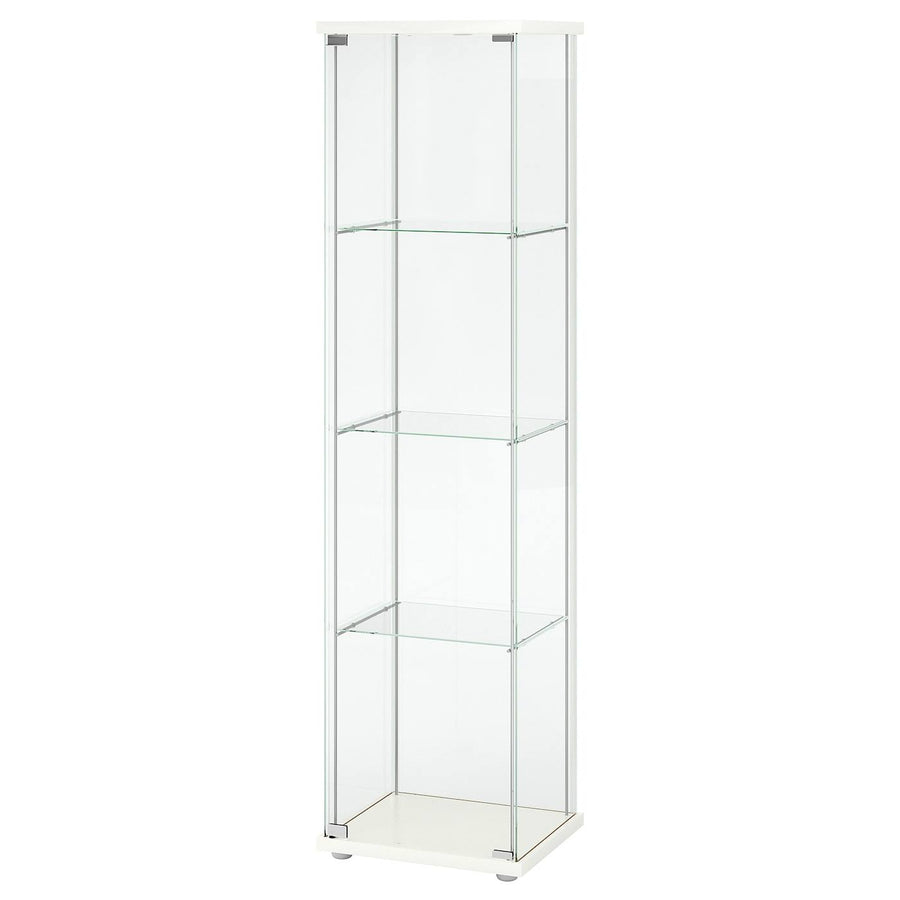 IKEA – Detolf Glass-Door Cabinet, White, 16 3/4×64 1/8